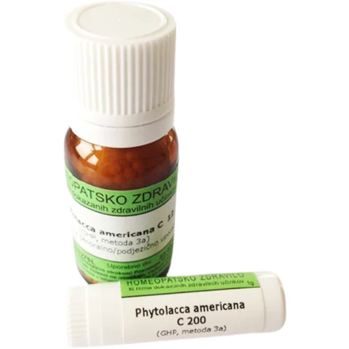  Phytolacca Americana C6, homeopatske kroglice