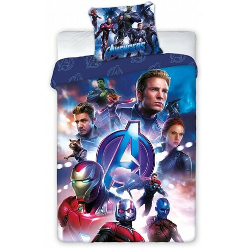 Faro posteljina za decu Avengers 160x200+70x80cm Slike