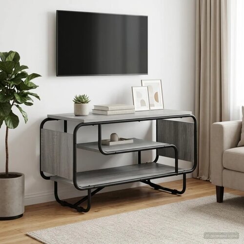  TV stalak 80 x 36 x 45 cm Siva Sonoma Konstruirano drvo - Siva Sonoma 80 x 36 x 45 cm Cijene