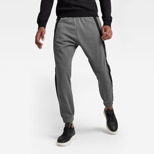 G-star Sweatpants - Tape colorblock sw pant grey Slike