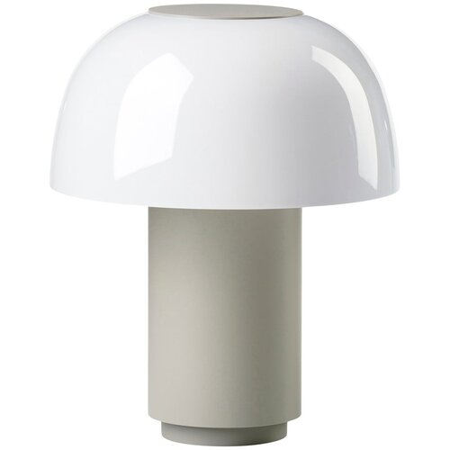 Zone Siva aluminijasta LED zatemnitvena namizna svetilka (višina 22 cm) Harvest – Cene