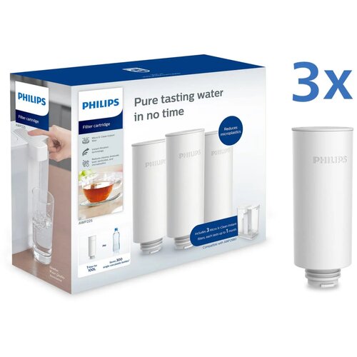 Philips zamjenski filter Micro X-Clean AWP225, mikrofiltracija, za AWP2980, 3 komada Cijene