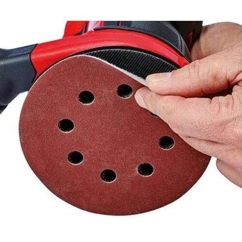 Einhell set brusnog papira sa čičkom 125 mm 25 komada Slike