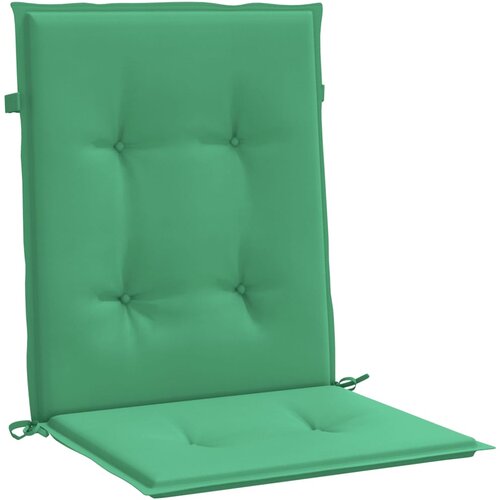  Jastuci za vrtne stolice 4 kom zeleni 100x50x3 cm od tkanine Slike