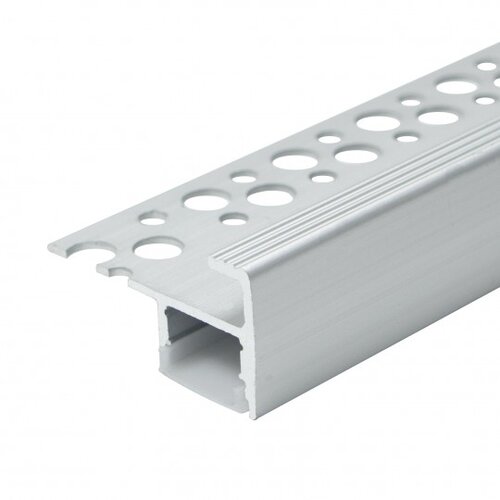 Mitea Lighting aluminijumski profil za led trake sivi 22x40x2000mm za pločice/stepenice sa difuzorom 2m MA06-A Cene