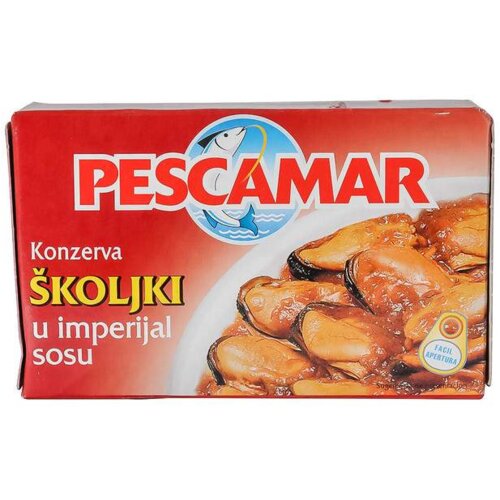 Pescamar školjke u imperial sosu 110g Cene