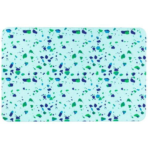 Artsy Doormats Svijetloplava kupaonska prostirka 39x60 cm Terrazzo - Cijene