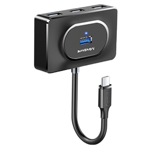 INF Kompaktni Type-C na 4-portni USB 3.0 hub za hitro raz&scaron;iritev 0,3 m, (5000129829) Cene