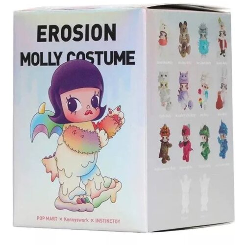 Pop Mart Molly X Instinctoy Erosion Costume Series Blind Box (Single) - figura Slike