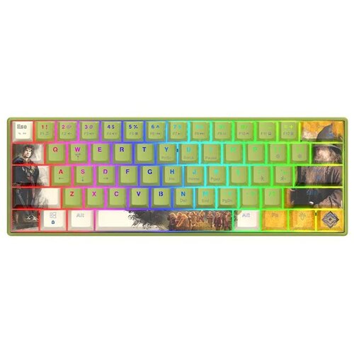 Spawn Tastatura WB Hobbit / Gaming / Membranska / 60% / USB-C Cene