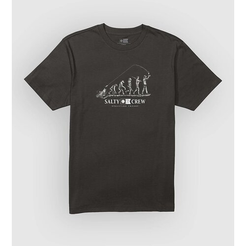 Salty Crew Evolution Theory T-shirt black Cene