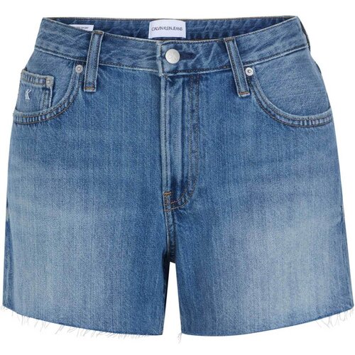 Calvin Klein Jeans Kratke hlače &amp;amp; Bermuda - Modra Slike