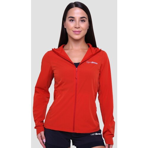 GymBeam ženska jakna za trčanje pulse orange Cene