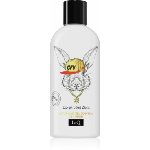 LaQ Music Purifies R'n'B Rabbit gel za prhanje in šampon 2v1 300 ml