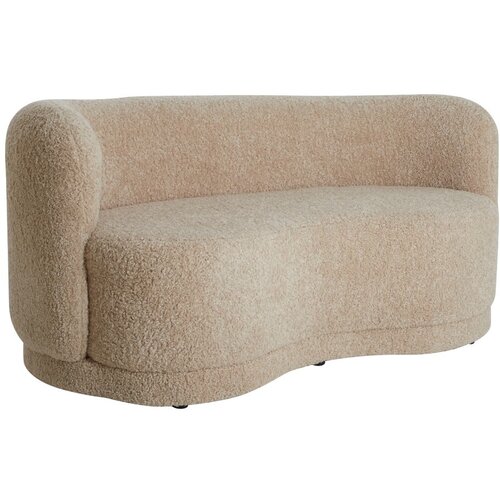 Light &amp;amp; Living Bež sedežna garnitura iz tkanine boucl&amp;eacute; 175 cm Amelie &amp;ndash; Slike