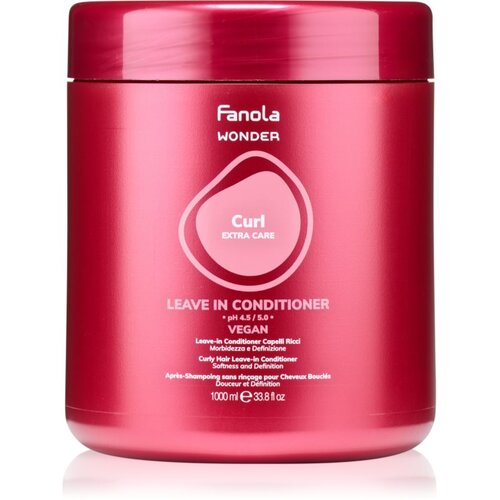 Fanola Wonder Leave-In Conditioner balzam brez spiranja za kodraste lase 1000 ml Slike
