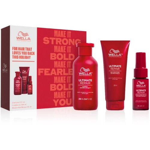 Wella Professionals Ultimate Repair Set darilni set za poškodovane in barvane lase Cene