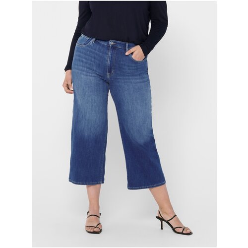Only Blue Cropped Jeans CARMAKOMA Adison Slike