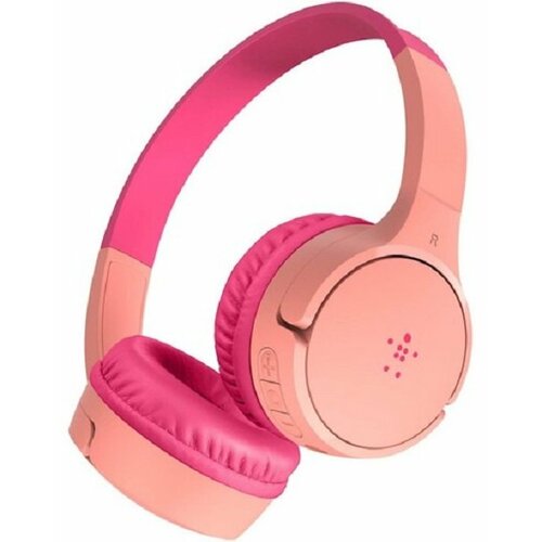 Belkin soundform mini - wireless on-ear headphones for kids - pink Cene