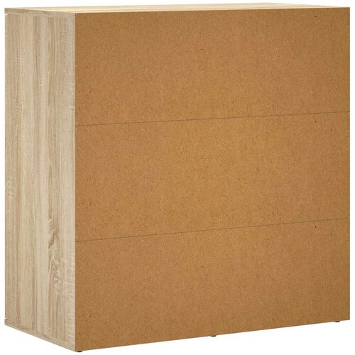  Komoda sonoma hrast 79x38x80 cm od konstruiranog drva Slike