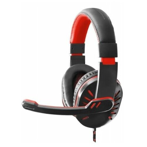 Esperanza Slu&amp;scaron;alice sa mikrofonom ESPERANZA CROW, gaming, red, volume control, EGH330R Slike