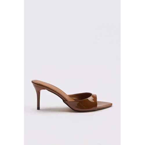 Trendyol Shoes Ženske papuče Takss26To00101, Smeđe Slike
