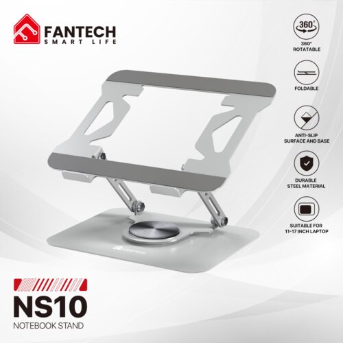  Laptop Cooler Fantech NS10 sivi Slike