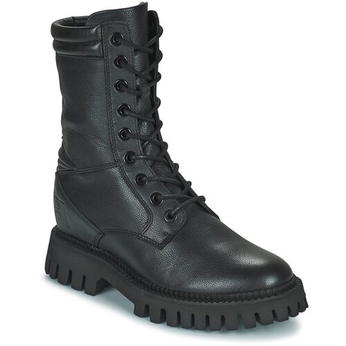 Freelance Pol&amp;scaron;kornji LUCY COMBAT LACE UP BOOT Črna Slike