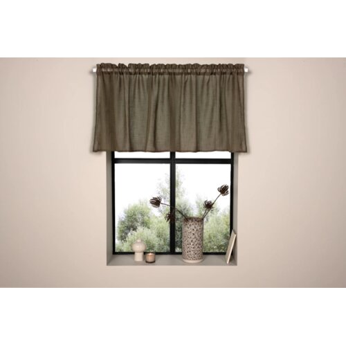 Venture Home prozirna zavjesa Kaya 55 &amp;times; 250 cm, smeđa Slike