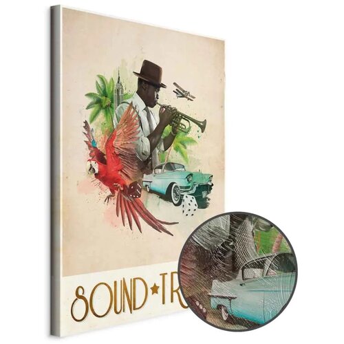  Slika - Sound Travel (1 Part) Vertical 20x30 Premium Print Cene