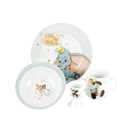 Widdop & Co. Disney - Set za doručak - Disney, Dumbo, Pinocchio, Thrumper & Bambi Cene