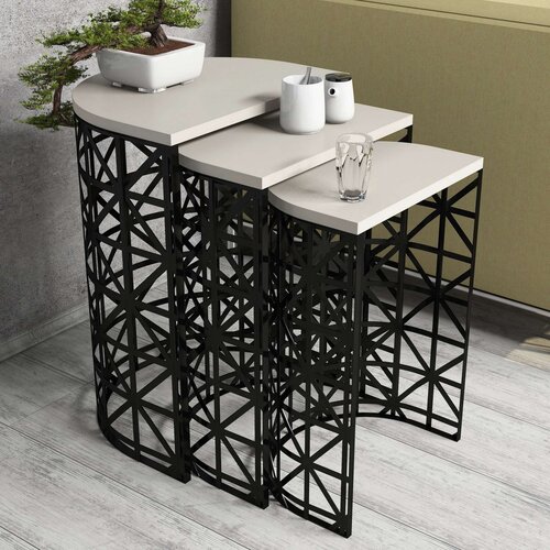 Hanah home Stil Metal Ferforje Cream Cene