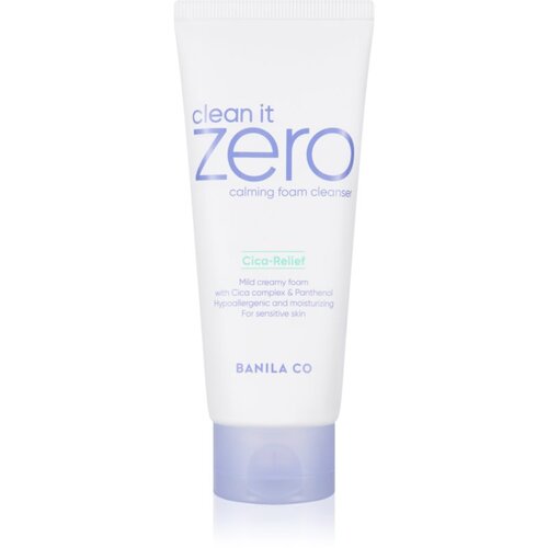 BANILA_CO clean it zero calming kremasta čistilna pena za pomiritev in okrepitev občutljive kože 150 ml Slike