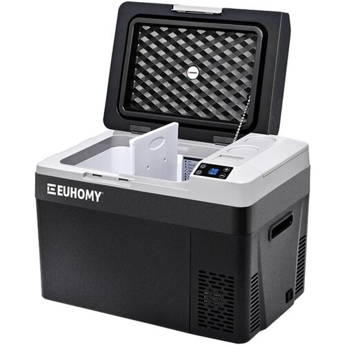 Euhomy prenosni hladilnik 30 l, črna, CF008-30BL Slike