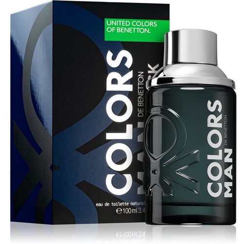Benetton Colors de Man Black toaletna voda za mo&amp;scaron;ke 100 ml Slike