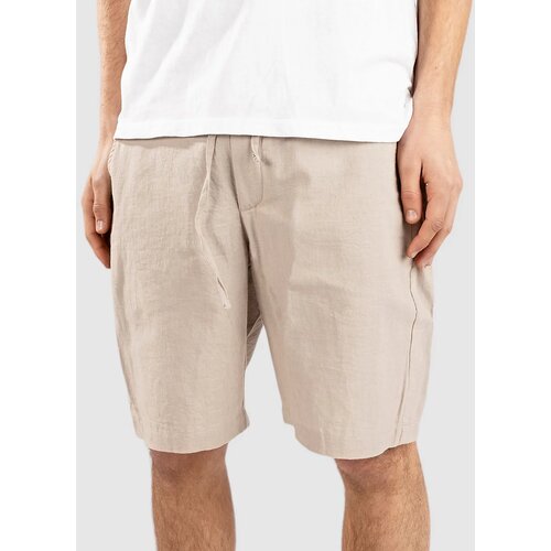 anerkjendt Aklt James Cot/Linen Ela Kratke hlace feather gray Cene