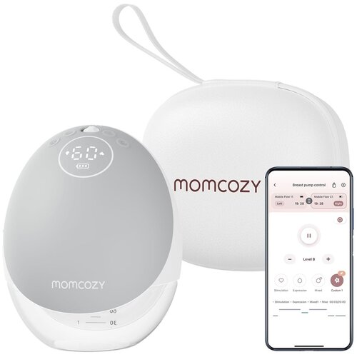 Momcozy M9 Breast pump with app control &ndash; Single set Gray Cijene