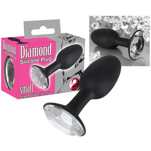 You2Toys Diamond - silikonski analni čepić (mali) Slike