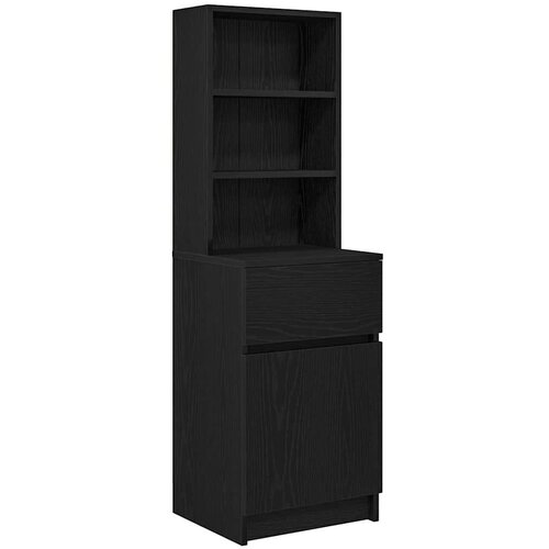 vidaXL Noćni ormarić crni 39x35x125 cm od konstruiranog drva Cijene