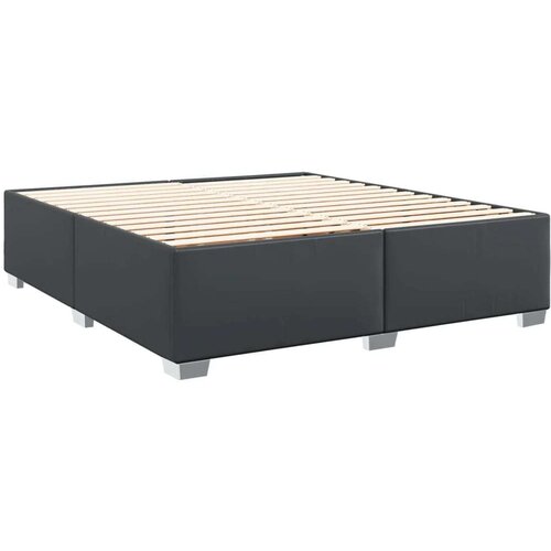VidaXL Okvir za krevet crni 200x200 cm od umjetne kože Slike