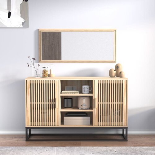 The Living Store Komoda 105x30x65 cm inženirski les - Komoda, (21837248) Cene