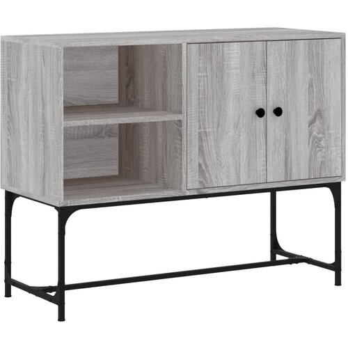 Maison Chic Komoda - Predalnik siva sonoma 100x40x79,5 cm inženirski les, (21717720) Slike