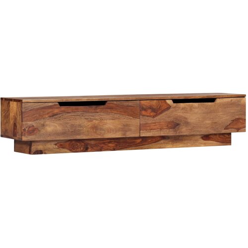 TV ormarić 145 x 30 x 30 cm od masivnog drva Cijene