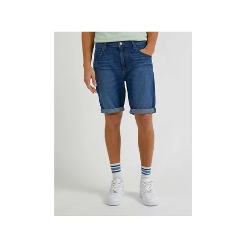 Lee Jeans kratke hlače 5 Pocket L73MHVB72 Modra Regular Fit