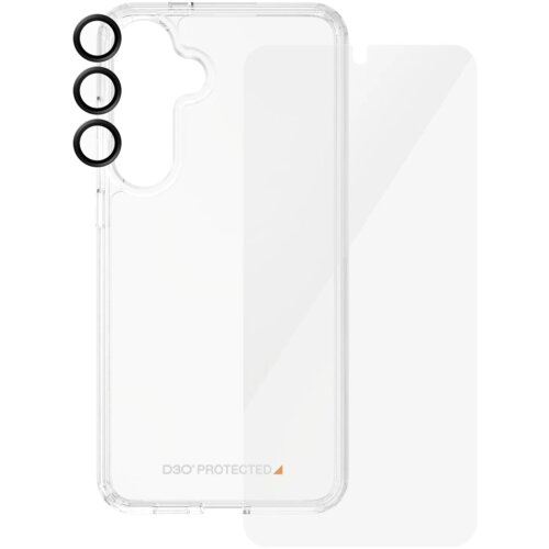 PanzerGlass 3-in-1 Bundle Glas, Case, Cam Prozirna za&amp;scaron;tita za zaslon Samsung 1 kom Slike