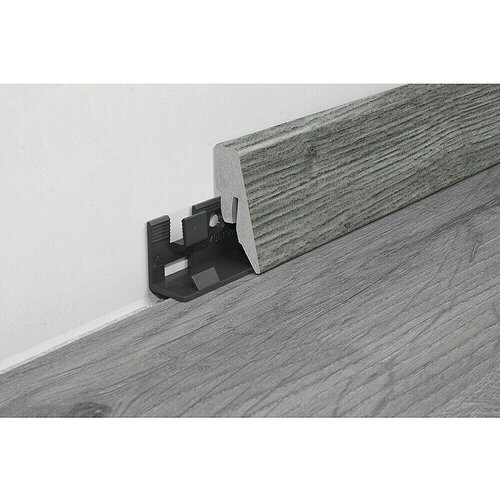 LOGOCLIC Zaključna letev K40 C hrast sintra (260 cm x 19 mm x 40 mm, MDF, Hrast Sintra) Cene