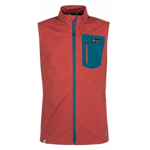 Kilpi Men's softshell vest TOFANO-M dark red