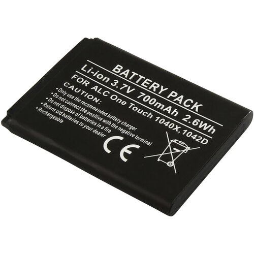 AVIZAR Nadomestna baterija za Alcatel One Touch 1040X / 1042D Li-ion 700mAh, Črna, (5000070286) Cene