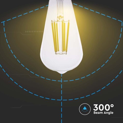  led sijalica filament ST64 E27/4W/230V 3000K energetski razred a Slike