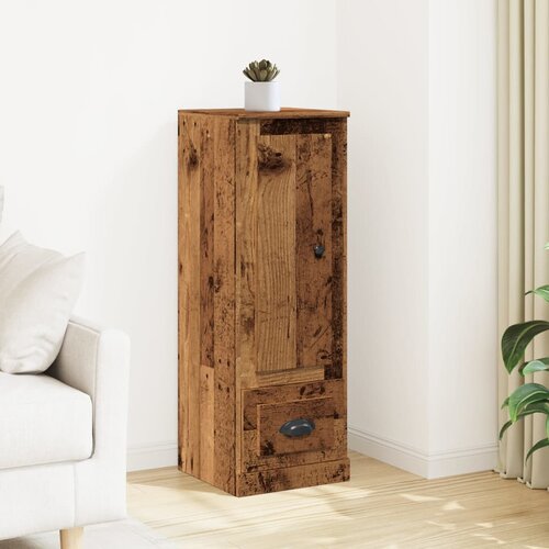 VidaXL Visoka boja starog drva 36x35,5x103,5 cm konstruirano drvo Slike